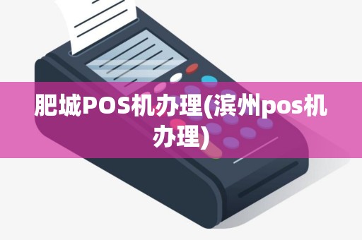 肥城POS机办理(滨州pos机办理)