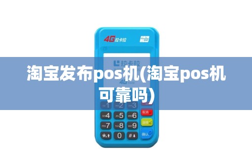 淘宝发布pos机(淘宝pos机可靠吗)